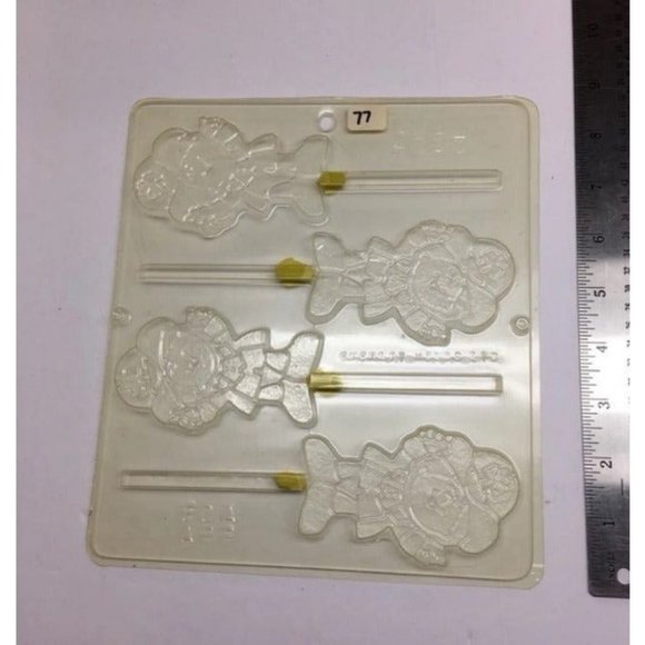 Plastic Craft Candy Mold Leprechaun St Patricks Day Irish Craft  DIY Pin Brooch - Picture 3 of 3